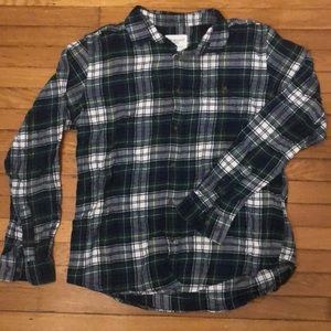 Men’s button up flannel
